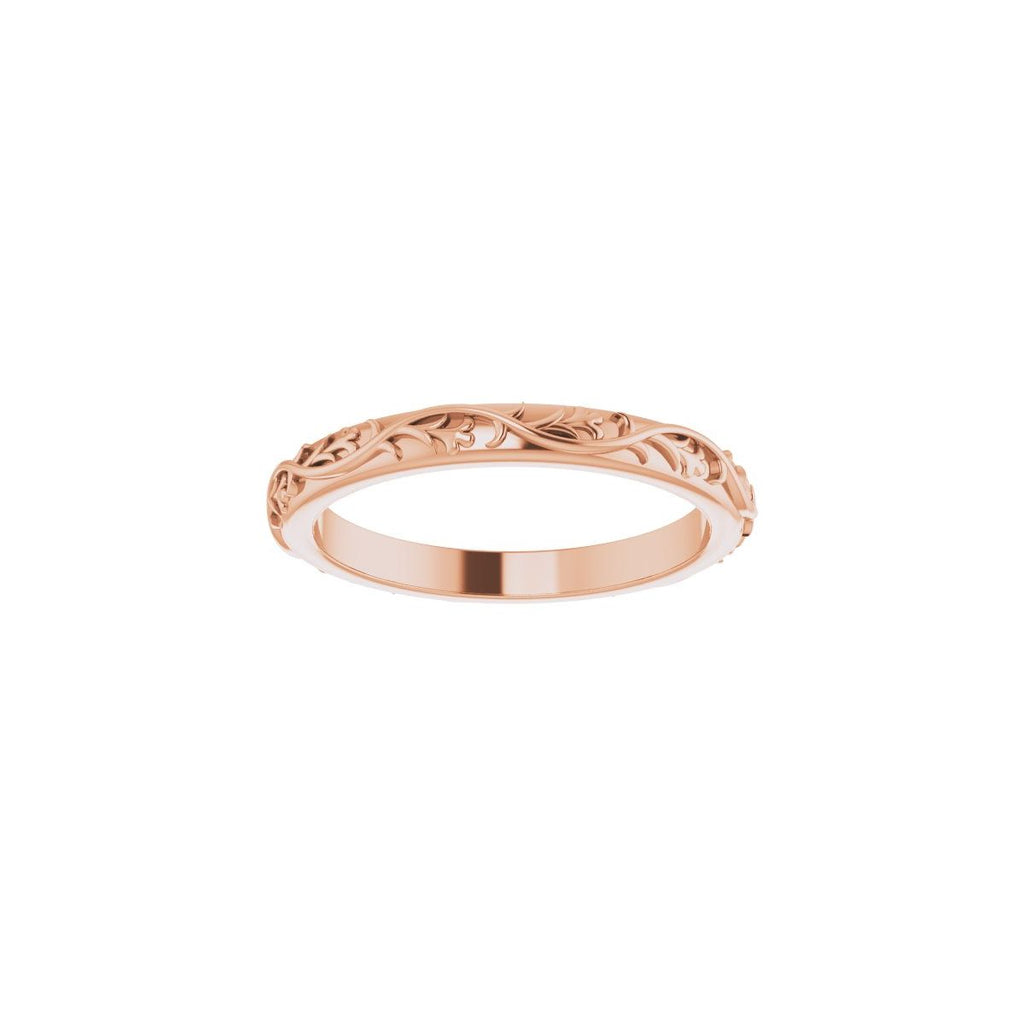 Sculptural Flat Band