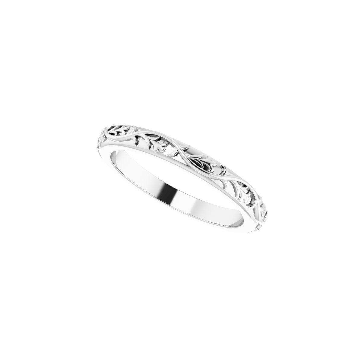 Sculptural Flat Band