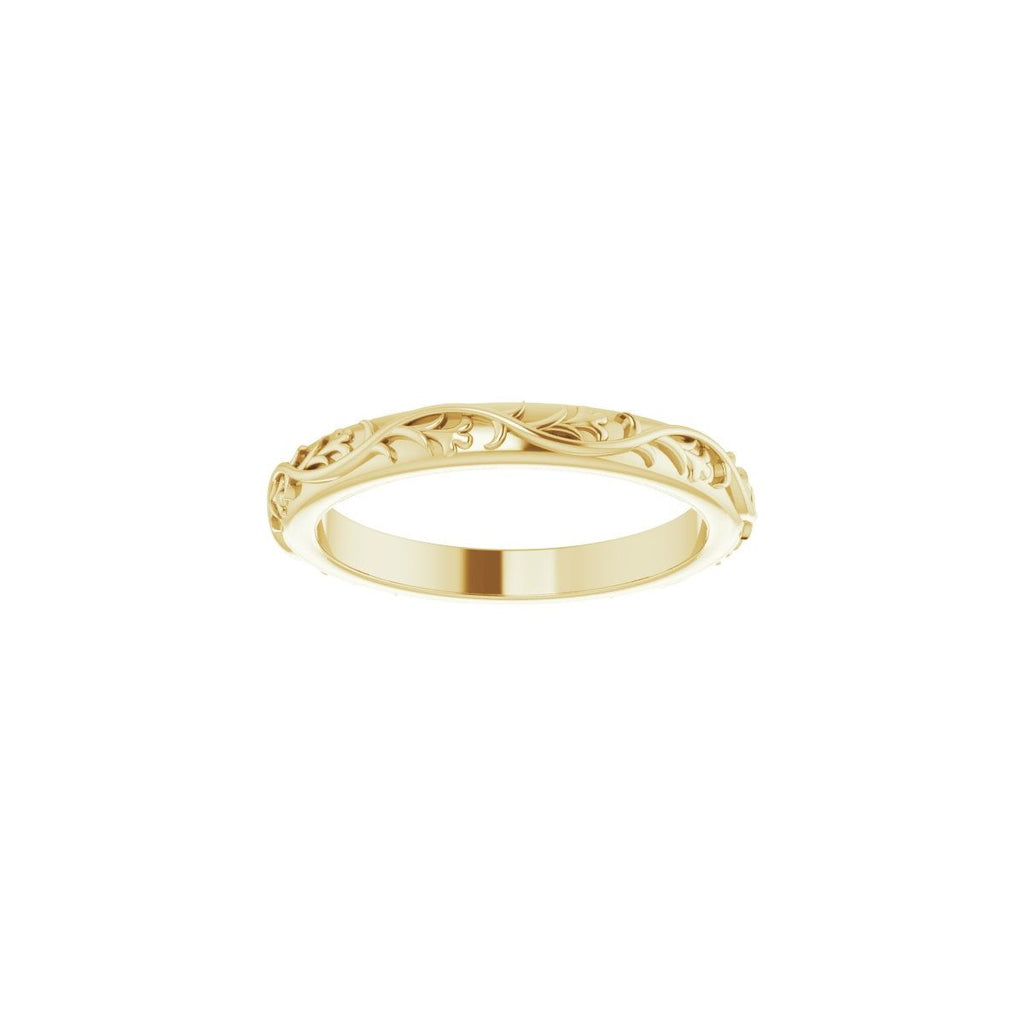 Sculptural Flat Band