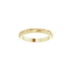 Sculptural Flat Band