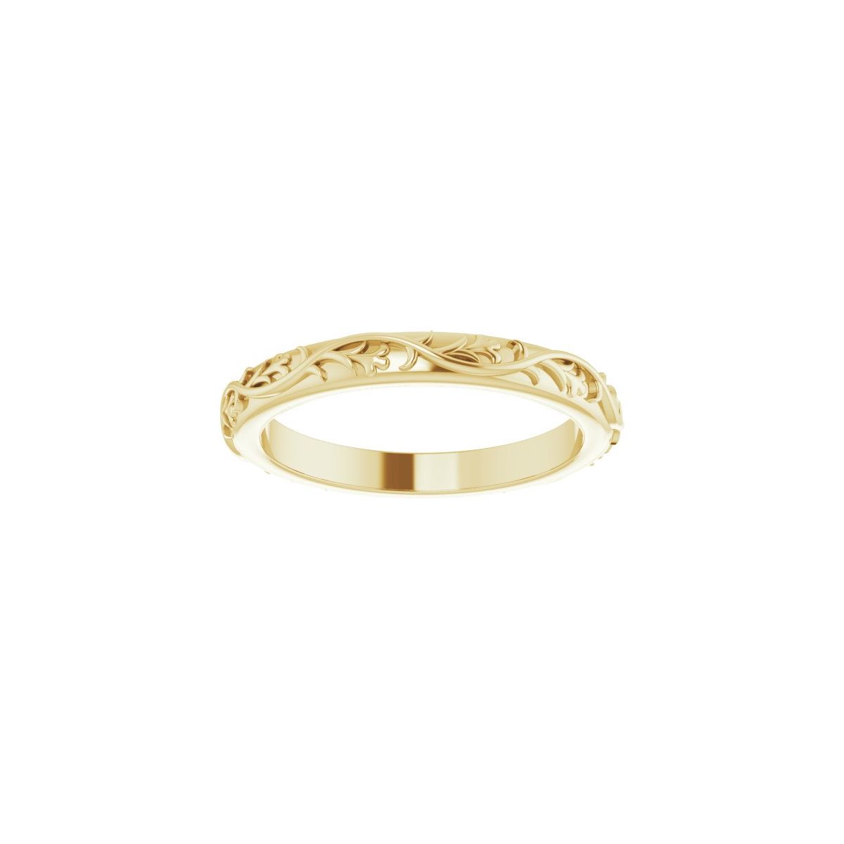 Sculptural Flat Band