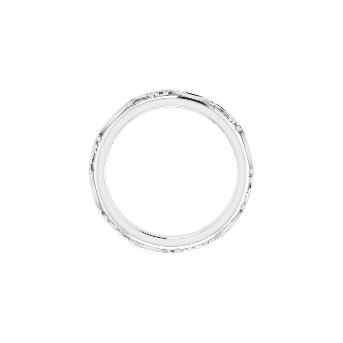 Sculptural Flat Band
