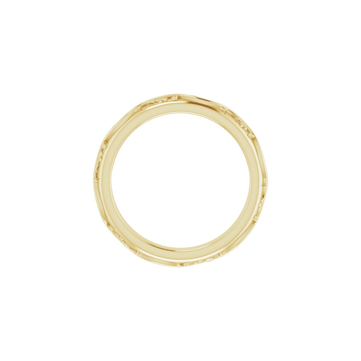Sculptural Flat Band