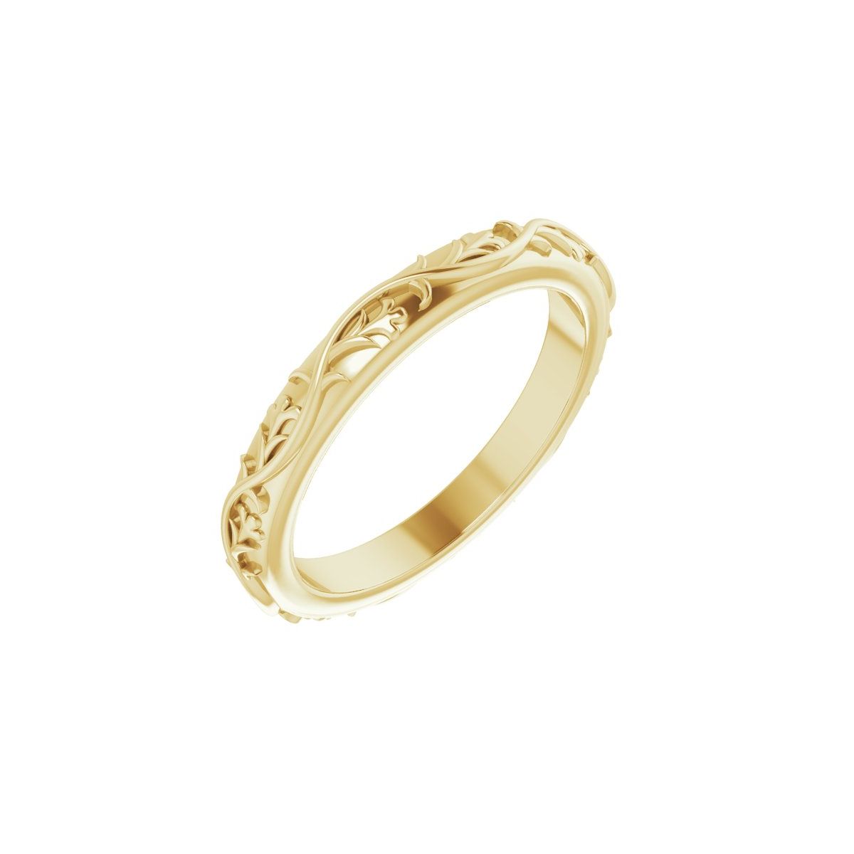 Sculptural Flat Band