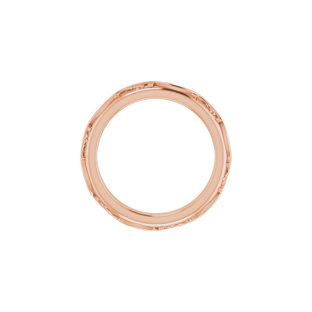 Sculptural Flat Band