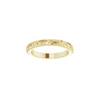 Sculptural Flat Band