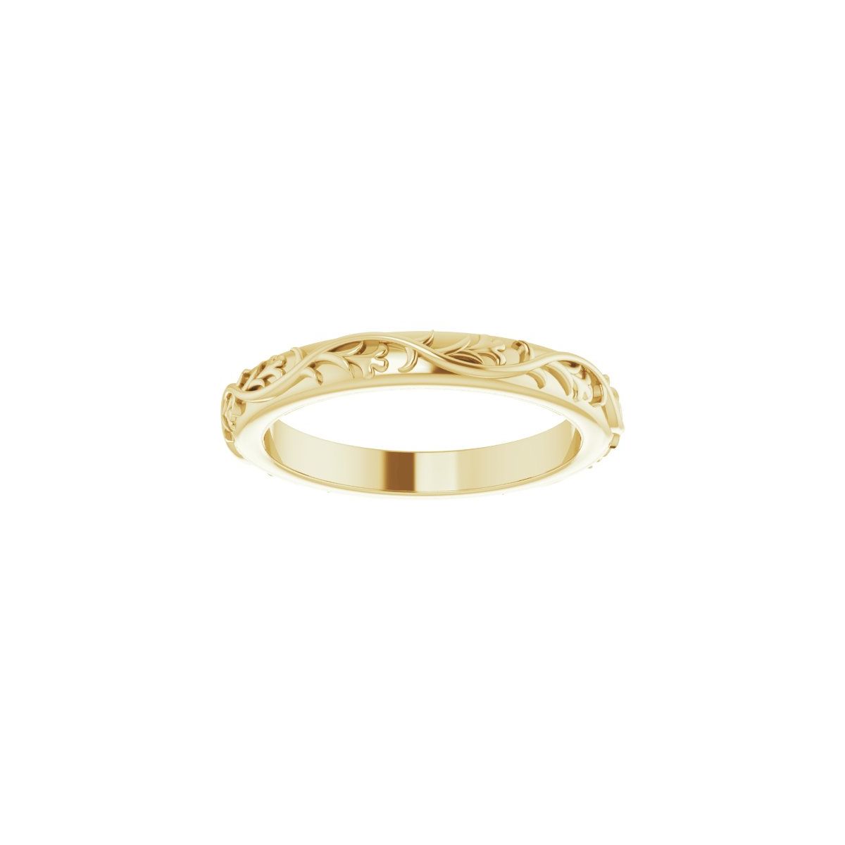 Sculptural Flat Band