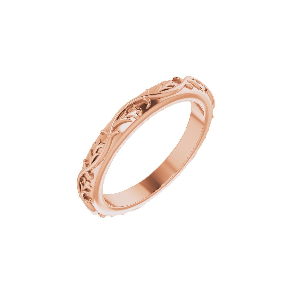 Sculptural Flat Band