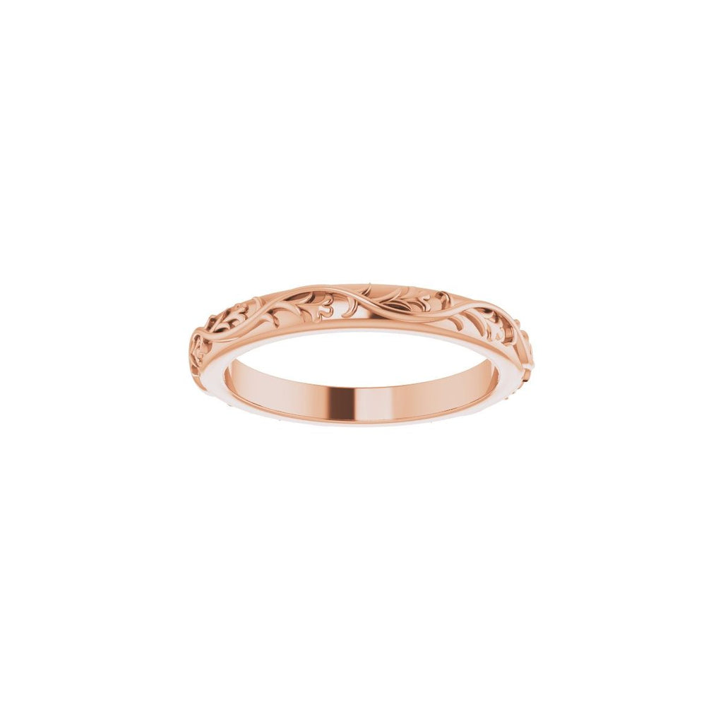 Sculptural Flat Band