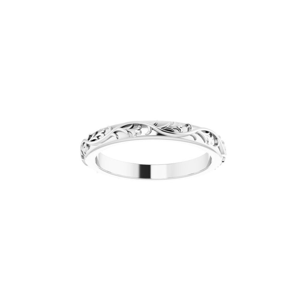 Sculptural Flat Band