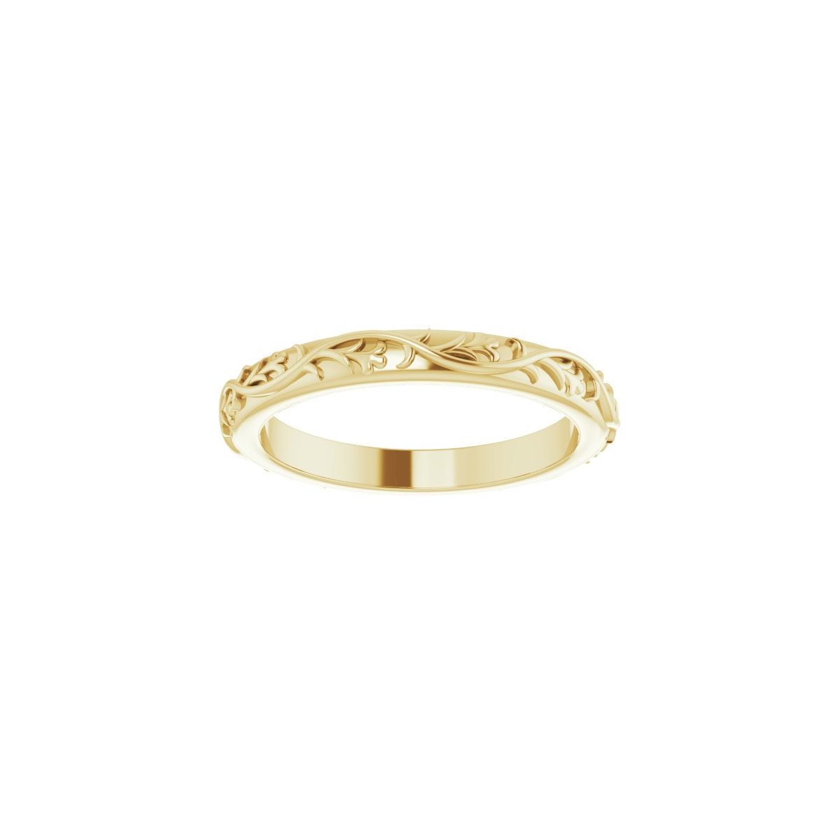 Sculptural Flat Band