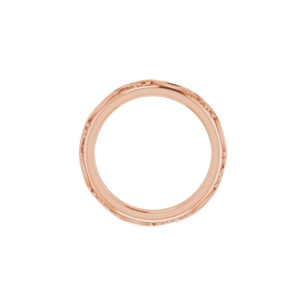 Sculptural Flat Band