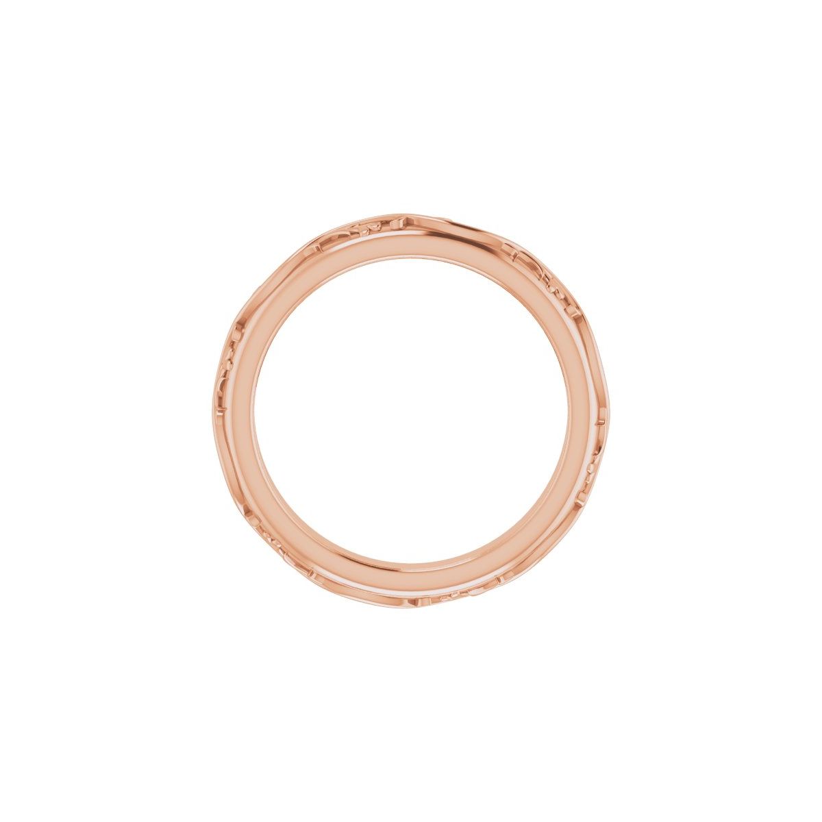 Sculptural Flat Band