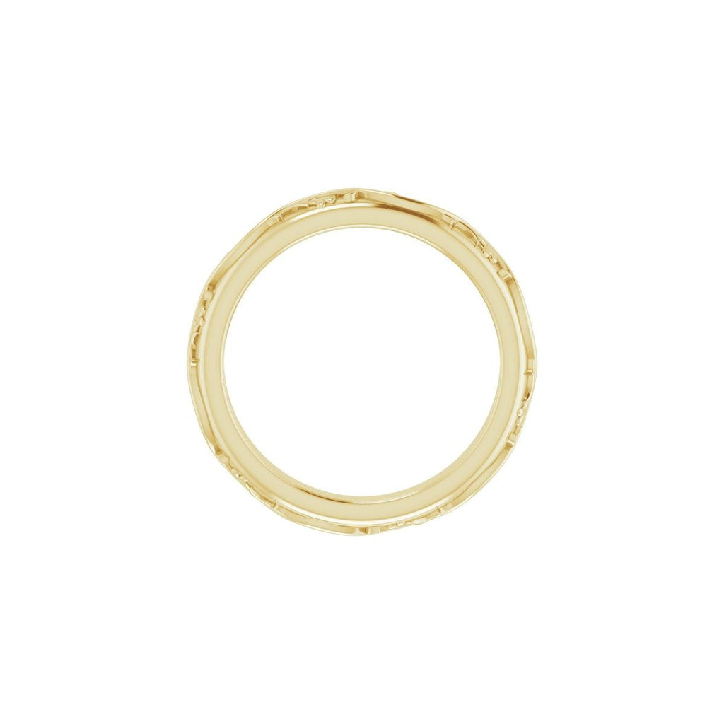 Sculptural Flat Band