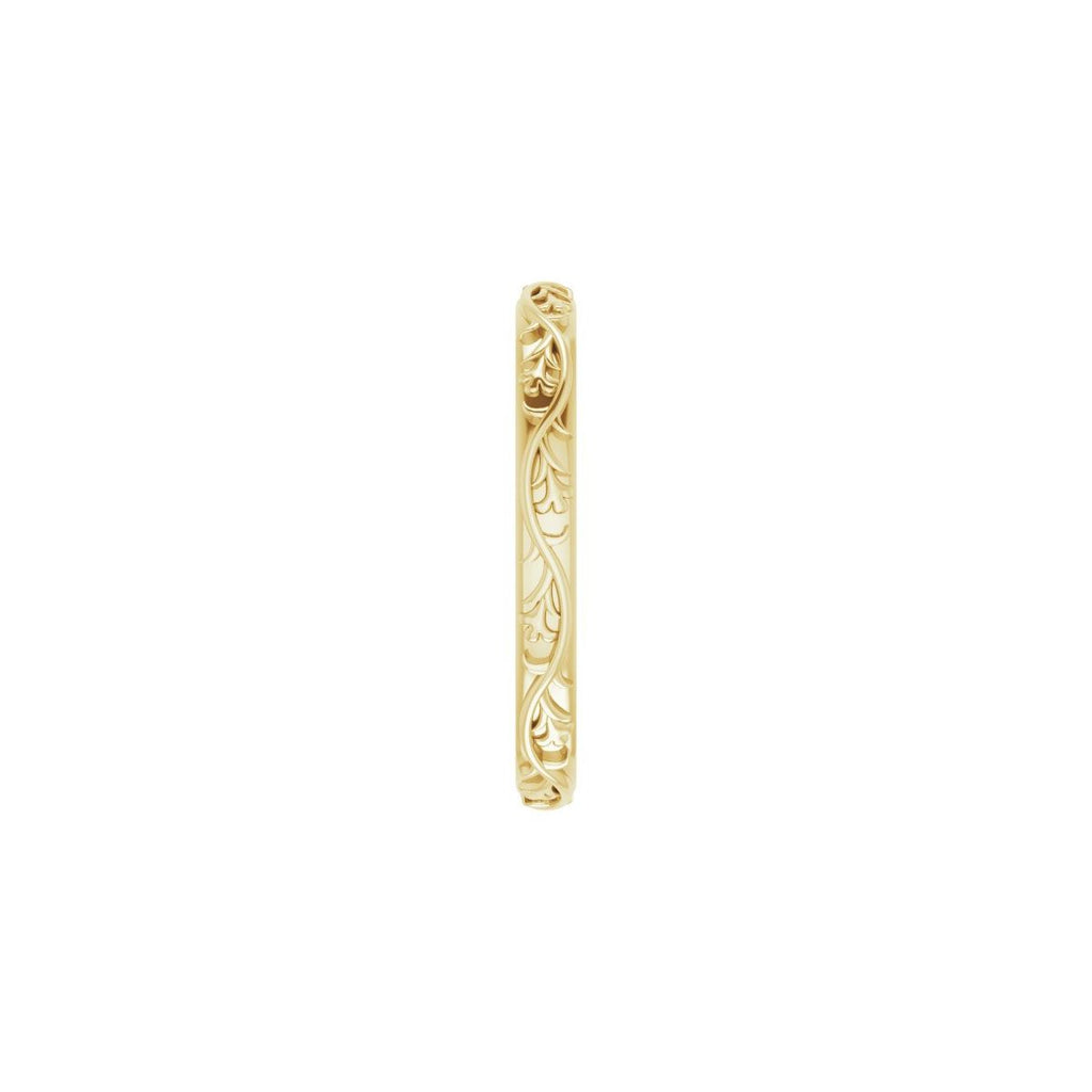 Sculptural Flat Band