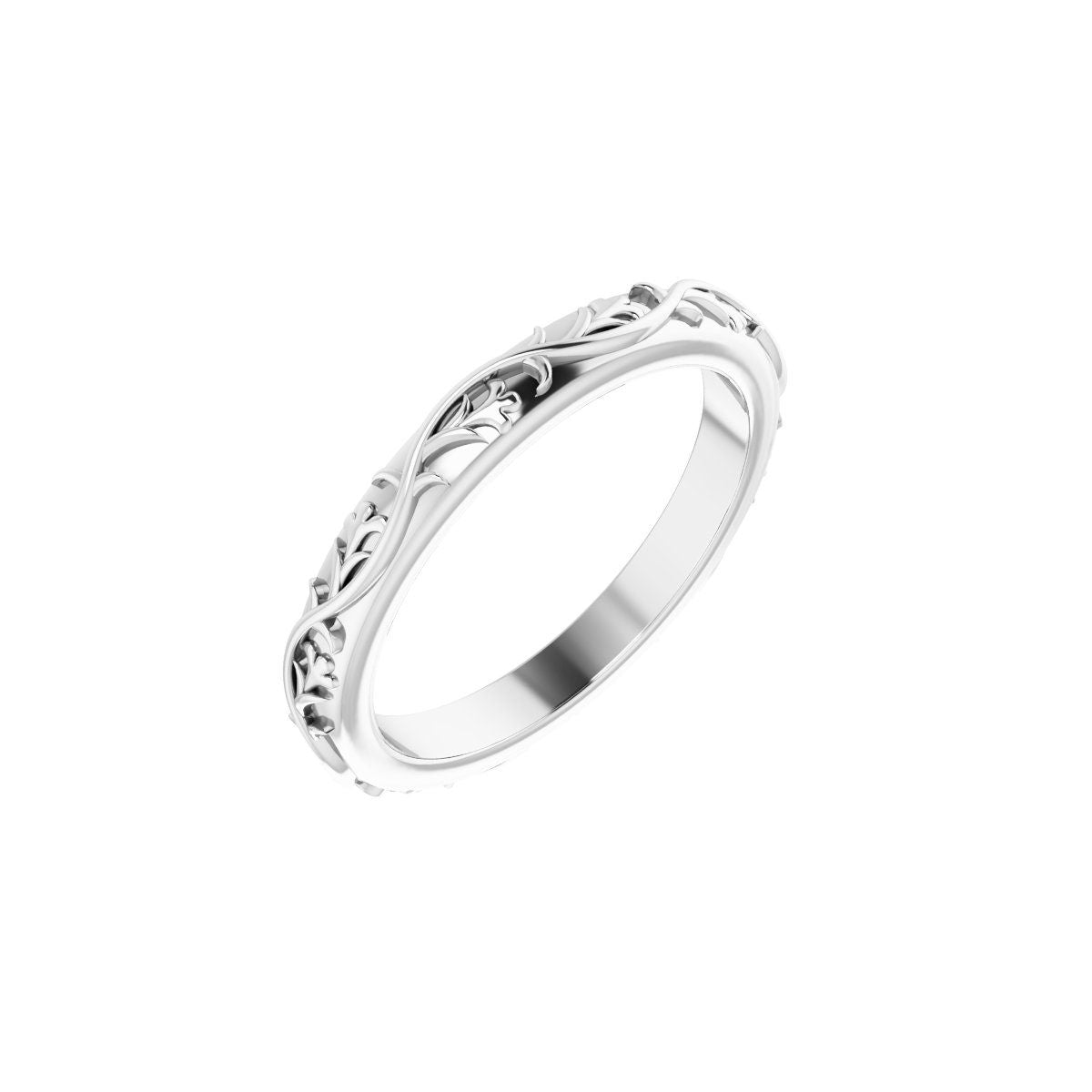 Sculptural Flat Band