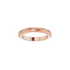 Sculptural Flat Band