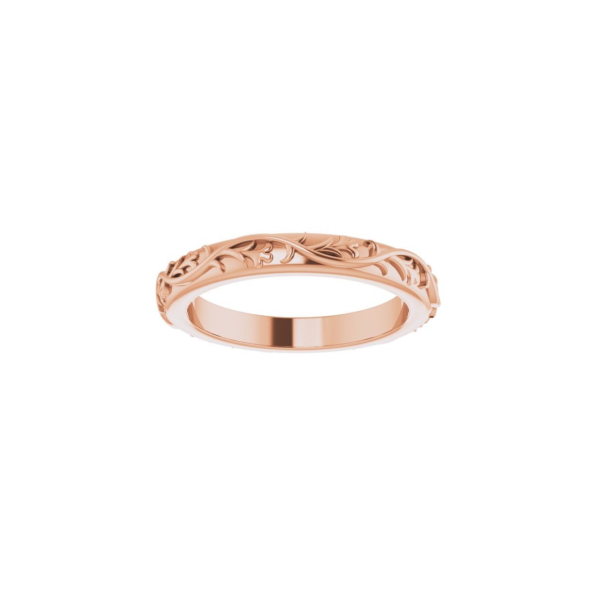 Sculptural Flat Band