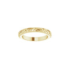 Sculptural Flat Band