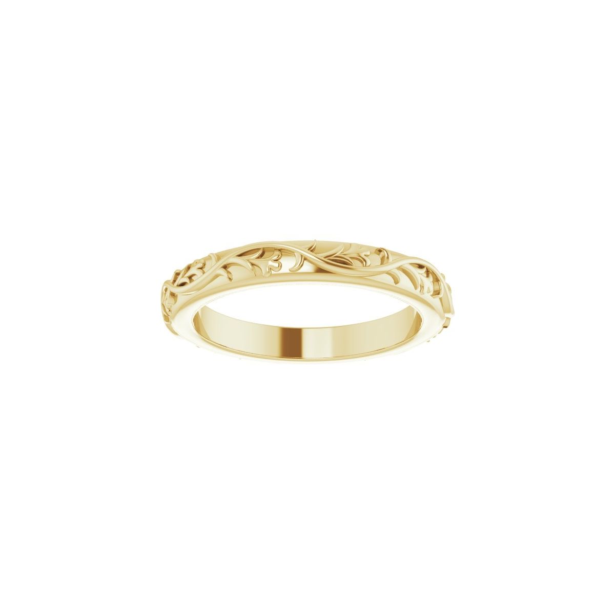 Sculptural Flat Band