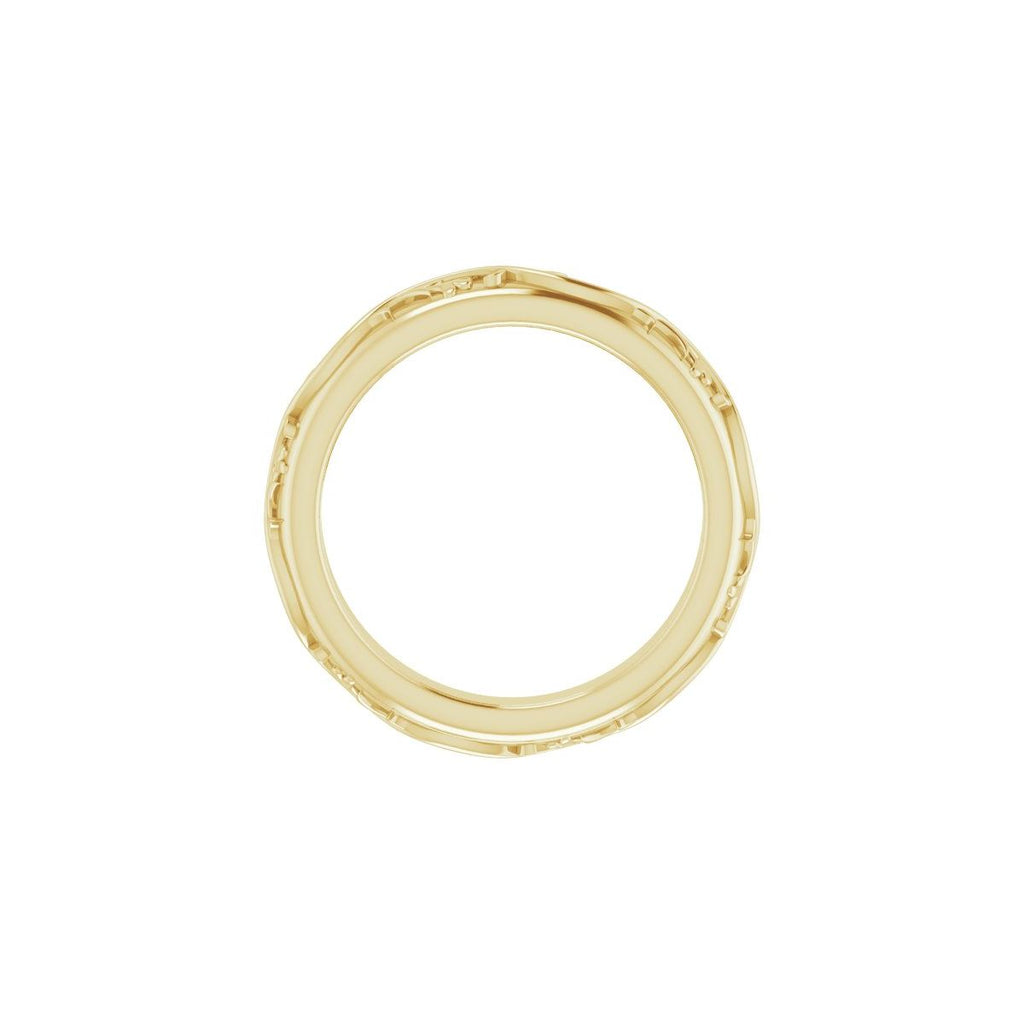Sculptural Flat Band