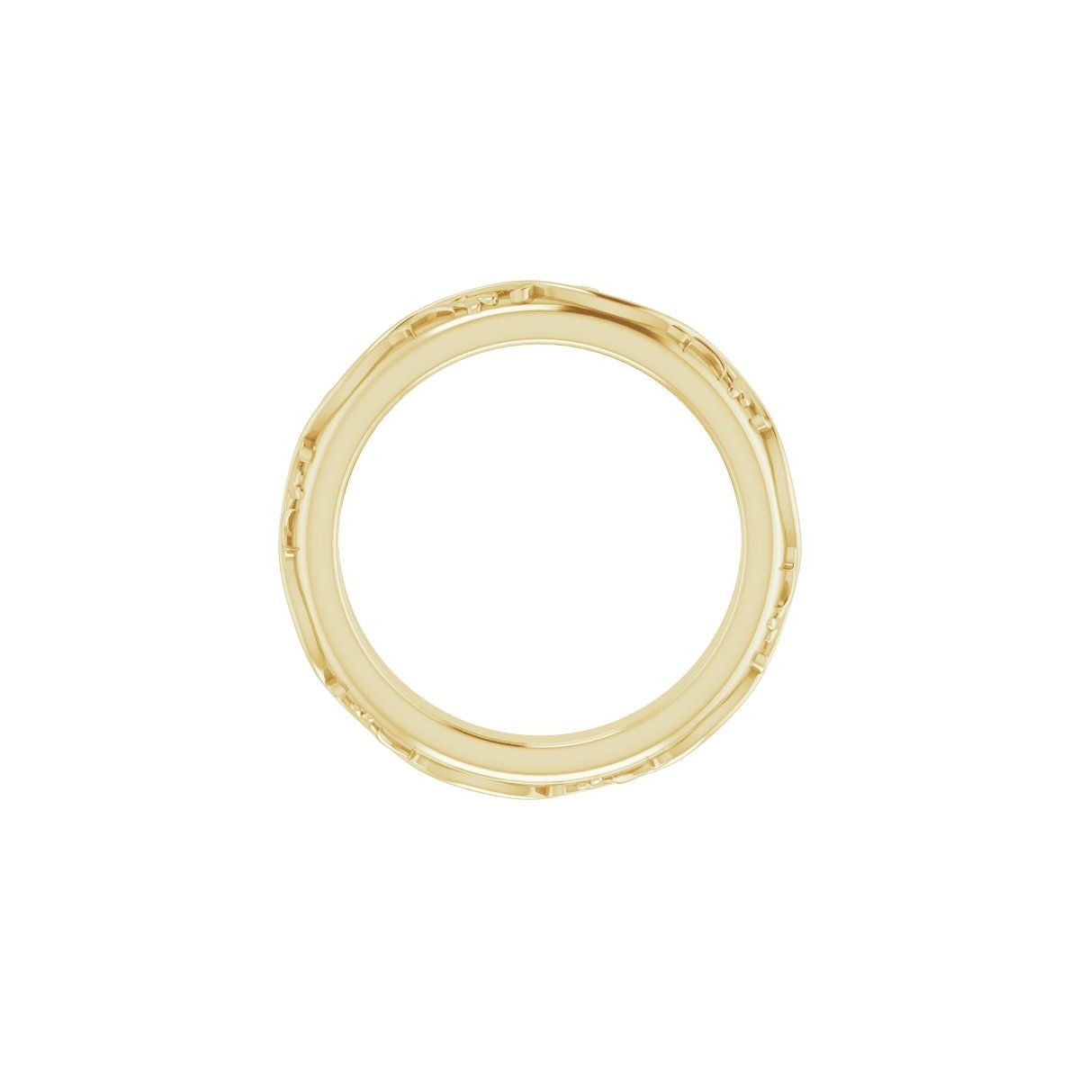 Sculptural Flat Band