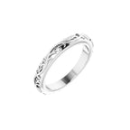 Sculptural Flat Band