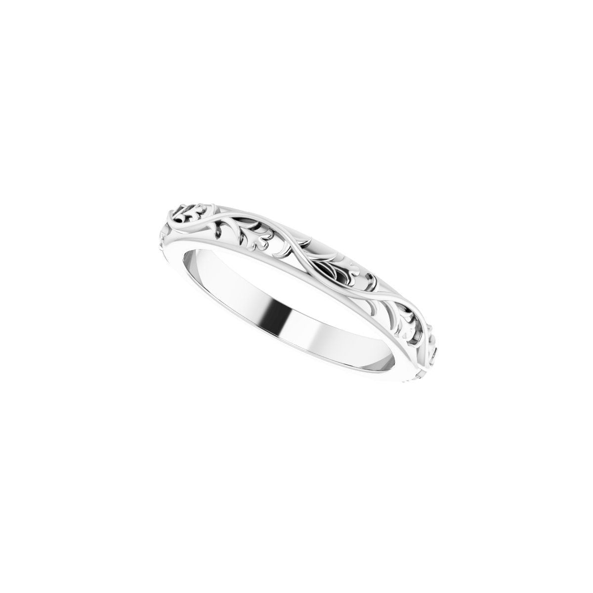 Sculptural Flat Band
