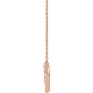Lab-Grown Diamond Heart Necklace