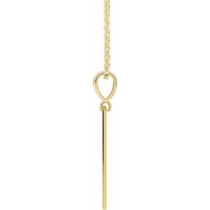 Blessed Bar Necklace or Pendant