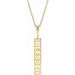 Blessed Bar Necklace or Pendant