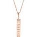 Blessed Bar Necklace or Pendant