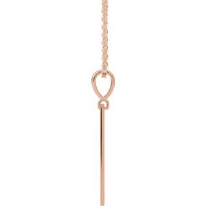 Blessed Bar Necklace or Pendant