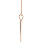 Blessed Bar Necklace or Pendant