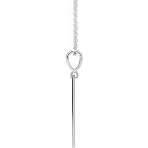 Blessed Bar Necklace or Pendant