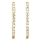 Inside-Outside Hoop Earrings
