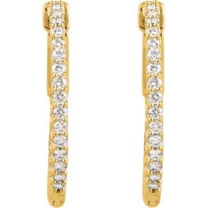 Inside-Outside Hoop Earrings