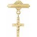 Crucifix Baptismal Pin