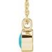 Bezel-Set Necklace or Pendant