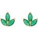 Marquise 2-Prong Cluster Earrings