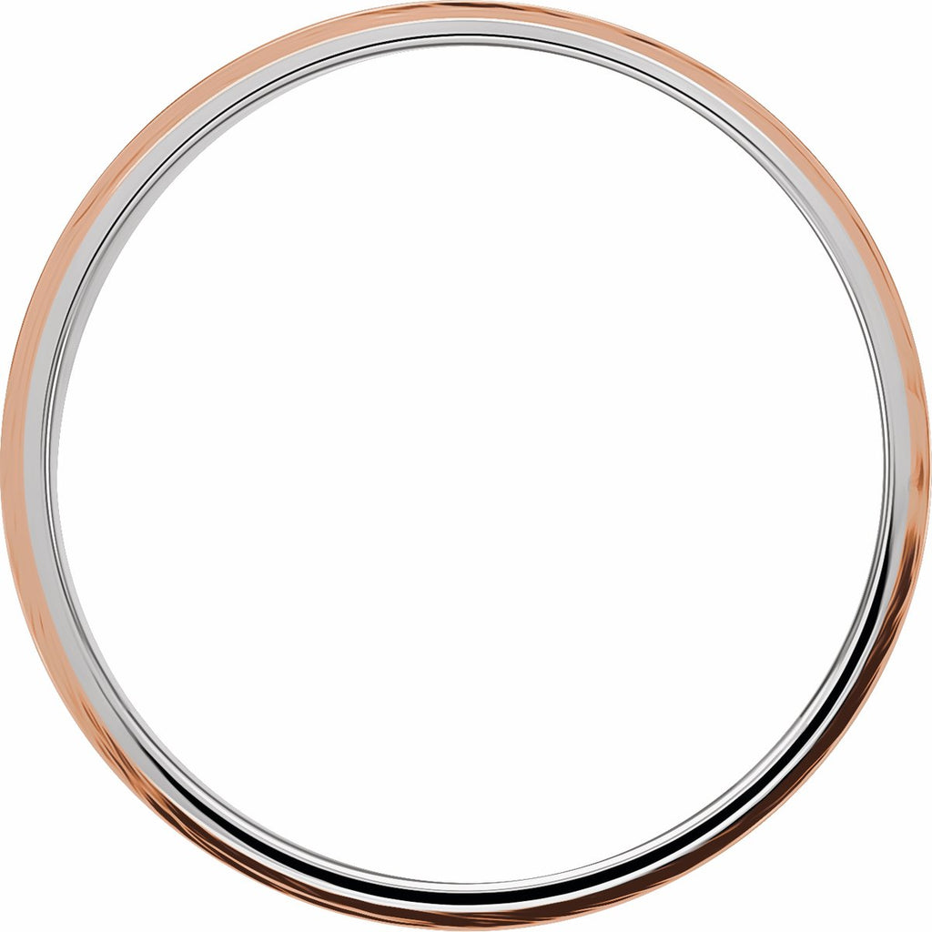 Stepped-Edge Inlay Flat Band
