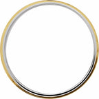 Stepped-Edge Inlay Flat Band