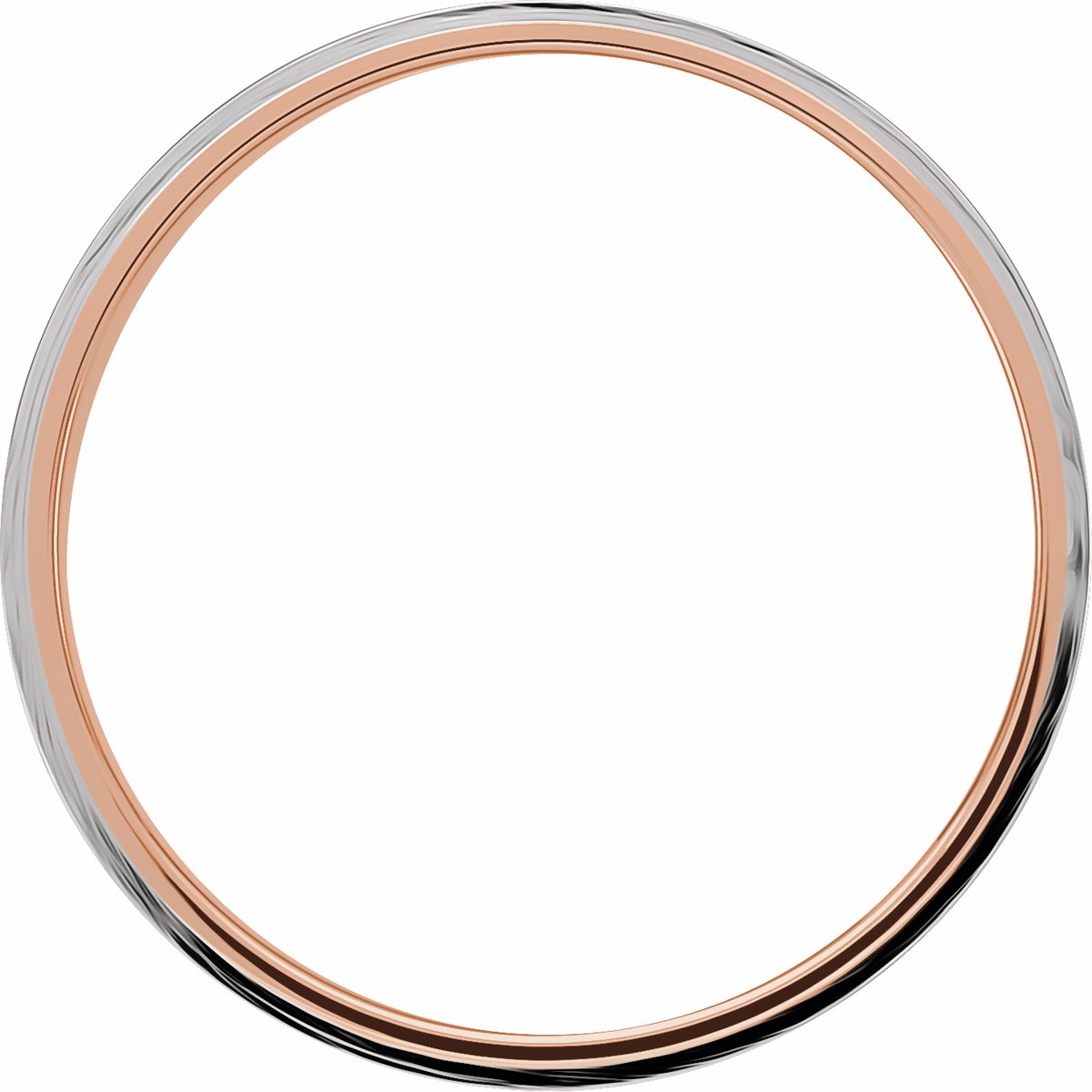 Stepped-Edge Inlay Flat Band
