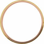 Stepped-Edge Inlay Flat Band
