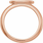 Oval Signet Ring
