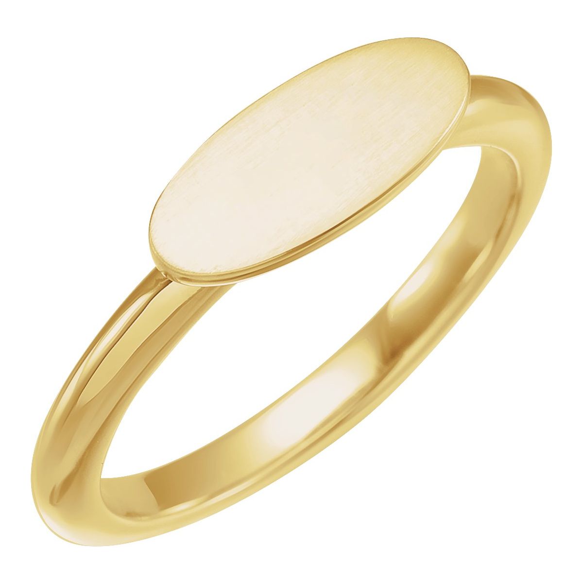 Oval Signet Ring
