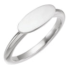 Oval Signet Ring