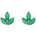 Marquise 2-Prong Cluster Earrings