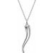 Italian Horn Necklace or Pendant