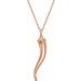 Italian Horn Necklace or Pendant